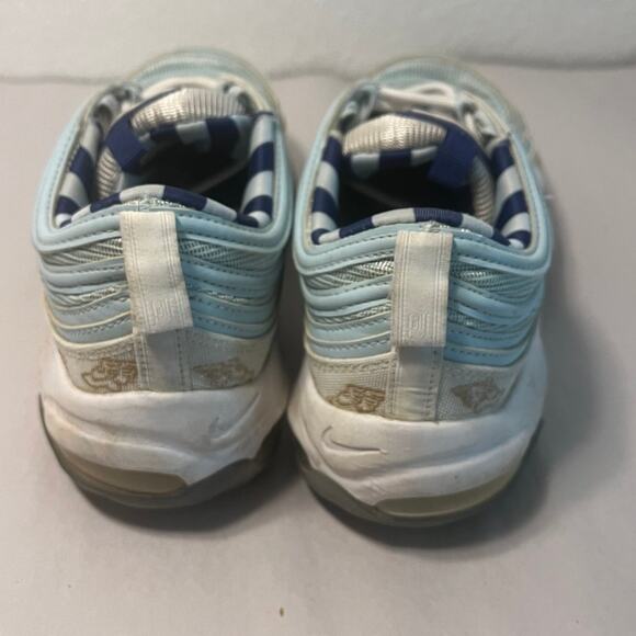 Nike Air Max 97 Golf NRG Wing It Unique Baby Blue Navy Blue & White Men's sz 9.5 - Picture 6 of 10